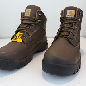 carhartt cmf6284 men's 11.5m rugged flex 6" steel toe work boot size 11.5 m